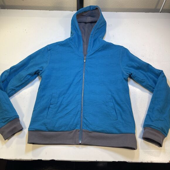 HAWAII CRAZY SHIRTS HOODIE HOODED SWEATSHIRT JACKET Sz Womens XS Reversible - Picture 4 of 7